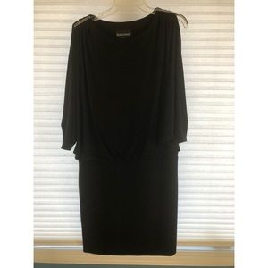 Frank Lyman open sleeve black dress - size 12